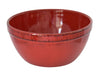 Vintage Farmhouse Style Serving Bowl Red Black Glaze Terracotta Italy - Premier Estate Gallery 2