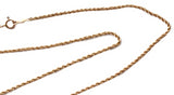 Vintage 14k Gold Rope Chain 18 Inch 4.1g - Premier Estate Gallery 3