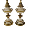 Vintage Hollywood Regency Stiffel Torchiere Lamps Tall Table Lamps Great Gold Decor