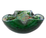 Dino Martens AVeM Murano Art Glass Bowl for Aureliano Toso Millefiori Tutti Frutti