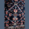 Estate Antique Persian Malayer Rug Runner Hand Knotted Coral Navy Periwinkle c1920 - Premier Estate Gallery 4