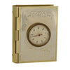 Vintage Gold Book Trinket Box with Thermometer Made in France Desktop Accessory - Premier Estate Gallery