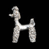 Estate Sterling Silver Coifed Poodle Figurine Israel Vintage Dog Collectible - Premier Estate Gallery 3