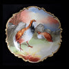 Antique Limoges Hand Painted Hunting Game Bird Plate Signed Roty EXCEPTIONAL - Premier Estate Gallery 