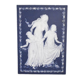 Vintage Blue and White Jasperware Mother's Day Plaque 1978 - Premier Estate Gallery 