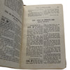 Antique German Hymn Pocket Prayer Book Leather Gilt Embossed Ida Schroeder, Wausau Wisconsin