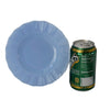 Vintage Pyrex Canada Delphite Blue Dessert Plates X3 Powder Blue Pie Crust Crimped Edge - Premier Estate Gallery 1