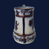 Antique Flow Blue Copper Luster Earthenware Pottery Pitcher Creamer Charles Allerton Sons Victoriana - Premier Estate Gallery 3
