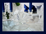 Authentic Art Deco Glass Fan Candle Holders 2 Light Etched and Pressed Glass c1920-30 - Premier Estate Gallery 6