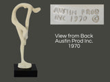 1970 Nude Ballerina Dancer MCM Sculpture Austin Products "Flowing Rhythm" Kathy Klein