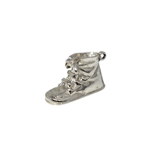 Vintage NOS Sterling Baby Shoe Charm by Wells Silver c1960 - Premier Estate Gallery