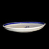 Ysauro Uriate and Enrique Luis Ventosa Cobalt Blue Decorated Earthenware Pottery Charger Antique