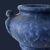 Vintage Brush McCoy Art Pottery Handled Jardiniere Periwinkle Blue Vellum Matte Glaze - Premier Estate Gallery 3