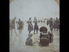 Antique Coney Island NY Beach Goers Stereoview Photograph c1901 Whiting View Co No. 2543 "Playing in the Surf" - Premier Estate Gallery 3