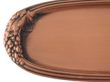 Art Nouveau Style Copper Oval Dresser Vanity Receiving Tray Albert Gilles  - Premier Estate Gallery 1