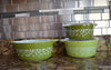 1960s Pyrex Crazy Daisy Round Casserole Set with Some Lids Great MCM Kitchen Style - Premier Estate Gallery 2