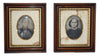 Victorian Deep Walnut Frames X2 Gilt Liner Large Tin-Types Frames VG Cond - Premier Estate Gallery