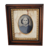 Victorian Deep Walnut Frames X2 Gilt Liner Large Tin-Types Frames VG Cond - Premier Estate Gallery 2