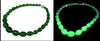 Estate Emerald Green Uranium Vaseline Glass Necklace Authentic Art Deco - Premier Estate Gallery 1