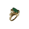 Estate 14k Gold Emerald Ring 1.02 carats, Vintage Emerald Engagement Ring 14k Gold - Premier Estate Gallery 1