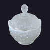 Rare Fenton French Opalescent Lily of the Valley Candy Box w Lid Victorian Style Decor - Premier Estate Gallery 3
