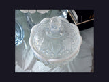 Rare Fenton French Opalescent Lily of the Valley Candy Box w Lid Victorian Style Decor - Premier Estate Gallery 4