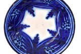 Cobalt Blue and White Tin Glaze Earthenware Pottery Bowl Has Repair 18th Cent - Premier Estate Gallery 1