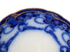 Antique H Alcock Delamere Flow Blue Soup Bowl Gilt Trim Gorgeous - Premier Estate Gallery 1