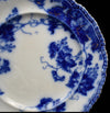 Antique Flow Blue Maddocks & Sons Viriginia Dinner Plate w Gold Accents, Maddocks Viriginia Flow Blue Plate, Blue and White Victorian Decor - Premier Estate Gallery 3