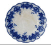 Antique Flow Blue Grindley Clarence Dinner Plate Blue and White w Raised Decoration - Premier Estate Gallery 3