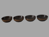 Ben Seibel Forum International Brown Stoneware Coupe Cereal Bowls MCM Dinnerware - Premier Estate Gallery 1