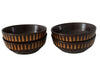 Ben Seibel Forum International Brown Stoneware Coupe Cereal Bowls MCM Dinnerware - Premier Estate Gallery