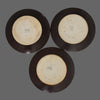 MCM Ben Seibel Forum International Brown Stoneware Plates 8.5" Set of 6 Great Mid Century Design