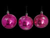 1950s Hot Pink Fuchsia Mercury Glass Starburst Christmas Ornaments Poland X6 Great MCM Decor - Premier Estate Gallery 3