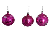 1950s Hot Pink Fuchsia Mercury Glass Starburst Christmas Ornaments Poland X6 Great MCM Decor - Premier Estate Gallery 4