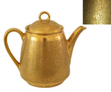 Wheeling Decorating 22k Gold Teapot Doves Roses Daisies Vintage Gold Decor - Premier Estate Gallery