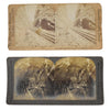 Antique Stereoview Stereoscope Cards Canyons of Colorado Grand Gorge Royal Canyon Historical Sepia Images - Premier Estate Gallery