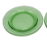 Fostora Green Fairfax Salad Plates Set of 8 c1927, Elegant Glass Fostoria Green Plates X8 - Premier Estate Gallery 5