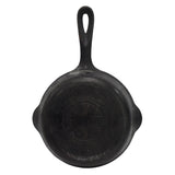 1920s Griswold Cast Iron Skillet No. 4 Large Block Logo 702A, Antique Cast Iron Griswold #4 Smaller Skillet - Premier Estate Gallery 3