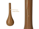 Royal Haeger Modern Simplicity Bulbous Vases Pair 040-76 Natural Decor MCM Style Minimalist