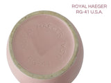 Royal Haeger Pink Matte Art Deco Style Ewer Large, Royal Haeger Pink Art Pottery Pitcher Ewer