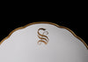 Antique Pair Gold Trim Porcelain Plates Initial S, Austria Altrohlau Porcelain Monogram "S" Plates Gold Decor - Premier Estate Gallery 4