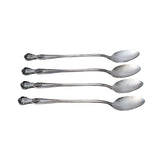 Vintage International Silver Signature Iced Tea Spoons Silver Plate X4, Romantic Tableware, Barware - Premier Estate Gallery 2