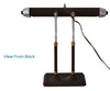 Best Art Deco Industrial Desk Lamp Nickel Plate Accents c1930 Made in France - Premier Estate Gallery 1
