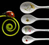 Lenox Butterfly Meadow Measuring Spoons Set of 4, Pastel Butterfly Floral Ladybug Kitchen Decor - Premier Estate Gallery 2