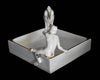 Fraureuth Porcelain Art Deco Dish Tray Pelican & Greek God Satyrs Pan Faun