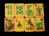 Vintage Bakelite Mahjong Mah Jong Mahjongg Mah Jongg Set 170 Tiles Super Pictorials c1950s