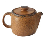 Vintage Southwestern Style McCoy Pottery Mesa Canyon Teapot Tea Set w Mugs - Premier Estate Gallery 1