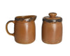 Vintage Southwestern Style McCoy Pottery Mesa Canyon Teapot Tea Set w Mugs - Premier Estate Gallery 3