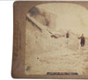 1875 Ice Bridge Niagara Falls NY Stereograph Real Photo Viewing Card Great Early Winter Photo - Premier Estate Gallery 1